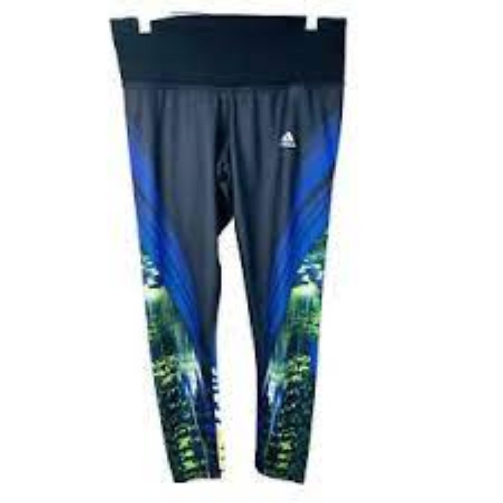 ADIDAS tech-fit compression tights- size Lg